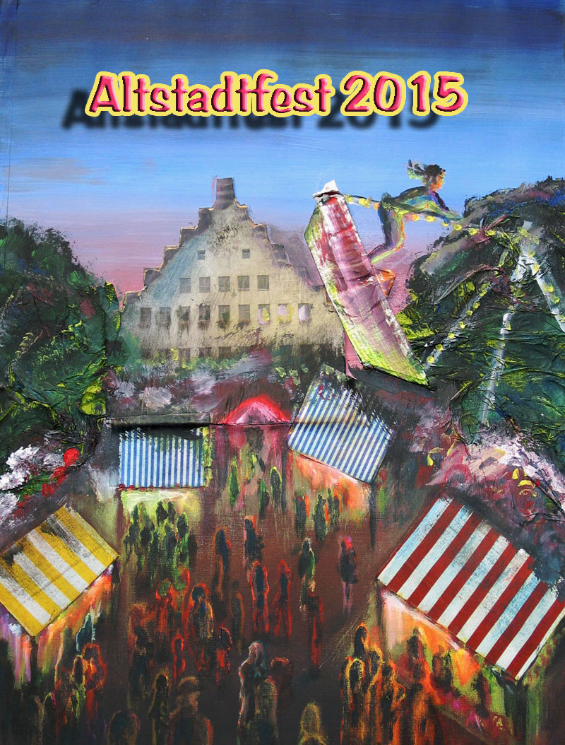 Altstadtfest Neumarkt 2015 Plakat